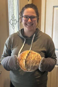 Lexi first sourdough loaf small