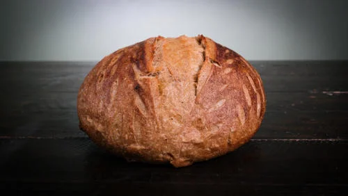 Artisan sourdough loaf recipe